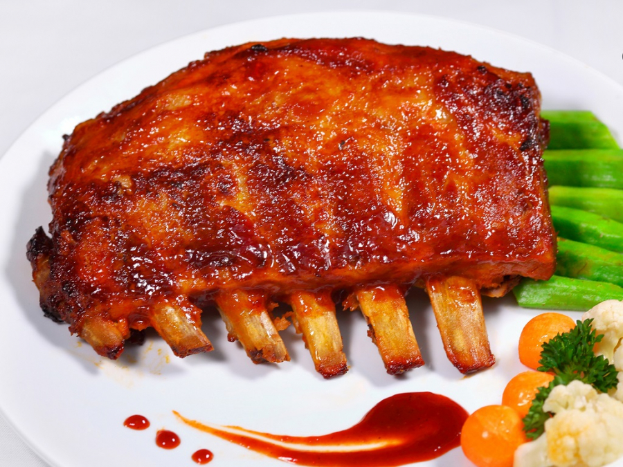 Sườn nướng tảng ngũ vị trở thành lựa chọn tuyệt vời